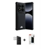 MARSİLYAN™- Redmi Note 14 Pro 4G Kılıf Vadi Çizgi Prime - Şeffaf Hayalet Polymer Nano Ekran Koruyucu + Gümüş PVD Metal Kamera Lens