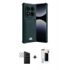 MARSİLYAN™- Redmi Note 14 Pro 4G Kılıf Vadi Çizgi Prime - Şeffaf Hayalet Polymer Nano Ekran Koruyucu + Gümüş PVD Metal Kamera Lens