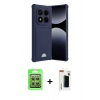 MARSİLYAN™- Redmi Note 14 Pro 4G Kılıf Vadi Çizgi Prime - Şeffaf Hayalet Polymer Nano Ekran Koruyucu + Gümüş Raze Metal Kamera Lens