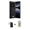 MARSİLYAN™- Redmi Note 14 Pro 4G Kılıf Vadi Çizgi Prime - Şeffaf Polymer Nano Ekran Koruyucu + PVD Metal Kamera Lens - GS