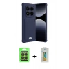 MARSİLYAN™- Redmi Note 14 Pro 4G Kılıf Vadi Çizgi Prime - Şeffaf Polymer Nano Ekran Koruyucu + Raze Metal Kamera Lens - SH