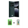 MARSİLYAN™- Redmi Note 14 Pro 4G Kılıf Vadi Çizgi Prime - Şeffaf Polymer Nano Ekran Koruyucu + Raze Metal Kamera Lens - SH