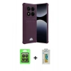 MARSİLYAN™- Redmi Note 14 Pro 4G Kılıf Vadi Çizgi Prime - Şeffaf Polymer Nano Ekran Koruyucu + Raze Metal Kamera Lens - SH