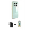 MARSİLYAN™- Redmi Note 14 Pro 4G Kılıf Yankı Serisi - Şeffaf Polymer Nano Ekran Koruyucu + PVD Metal Kamera Lens - GS