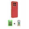 MARSİLYAN™- Redmi Note 14 Pro 4G Kılıf Yankı Serisi - Şeffaf Polymer Nano Ekran Koruyucu + Raze Metal Kamera Lens - GS