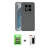 MARSİLYAN™- Redmi Note 14 Pro 4G Kılıf Yankı Yansıma Özel Seri - Şeffaf Hayalet Polymer Nano Ekran Koruyucu + Raze Metal Kamera Lens - GS