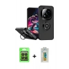 MARSİLYAN™- Redmi Note 14 Pro 4G Kılıf Yörünge Çizgi - Şeffaf Polymer Nano Ekran Koruyucu + Raze Metal Kamera Lens - SH