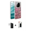 MARSİLYAN™- Redmi Note 14 Pro 4G Kılıf Zirve Modern Prime - Şeffaf Hayalet Polymer Nano Ekran Koruyucu + PVD Metal Kamera Lens - GS