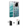 MARSİLYAN™- Redmi Note 14 Pro 4G Kılıf Zirve Modern Prime - Şeffaf Hayalet Polymer Nano Ekran Koruyucu + PVD Metal Kamera Lens - GS