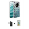 MARSİLYAN™- Redmi Note 14 Pro 4G Kılıf Zirve Modern Prime - Şeffaf Polymer Nano Ekran Koruyucu + PVD Metal Kamera Lens - GS