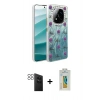 MARSİLYAN™- Redmi Note 14 Pro 4G Kılıf Zirve Modern Prime - Şeffaf Polymer Nano Ekran Koruyucu + PVD Metal Kamera Lens - SH