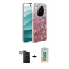 MARSİLYAN™- Redmi Note 14 Pro 4G Kılıf Zirve Modern Prime - Şeffaf Polymer Nano Ekran Koruyucu + PVD Metal Kamera Lens - SH