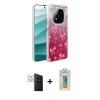 MARSİLYAN™- Redmi Note 14 Pro 4G Kılıf Zirve Modern Prime - Şeffaf Polymer Nano Ekran Koruyucu + PVD Metal Kamera Lens - GS