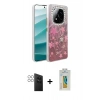 MARSİLYAN™- Redmi Note 14 Pro 4G Kılıf Zirve Modern Prime - Şeffaf Polymer Nano Ekran Koruyucu + PVD Metal Kamera Lens - GS