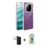 MARSİLYAN™- Redmi Note 14 Pro 4G Kılıf Zirve Modern Prime - Şeffaf Polymer Nano Ekran Koruyucu + PVD Metal Kamera Lens - GS