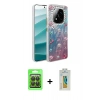MARSİLYAN™- Redmi Note 14 Pro 4G Kılıf Zirve Modern Prime - Şeffaf Polymer Nano Ekran Koruyucu + Raze Metal Kamera Lens - SH