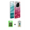 MARSİLYAN™- Redmi Note 14 Pro 4G Kılıf Zirve Modern Prime - Şeffaf Polymer Nano Ekran Koruyucu + Raze Metal Kamera Lens - SH