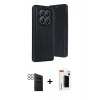MARSİLYAN™- Redmi Note 14 Pro 4G Kılıf Zirve Yansıma Serisi - Şeffaf Hayalet Polymer Nano Ekran Koruyucu + PVD Metal Kamera Lens - SH