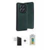 MARSİLYAN™- Redmi Note 14 Pro 4G Kılıf Zirve Yansıma Serisi - Şeffaf Polymer Nano Ekran Koruyucu + PVD Metal Kamera Lens - GS