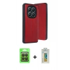 MARSİLYAN™- Redmi Note 14 Pro 4G Kılıf Zirve Yansıma Serisi - Şeffaf Polymer Nano Ekran Koruyucu + Raze Metal Kamera Lens - SH