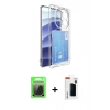 MARSİLYAN™- Redmi Note 14 Pro Plus Kılıf Doruk Klasik Koleksiyonu - Siyah Hayalet Polymer Nano Ekran Koruyucu + Raze Metal Kamera Lens - GS