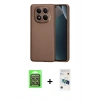 MARSİLYAN™- Redmi Note 15 Pro 5G Kılıf Nova Işık - Siyah 3D Antistatik Cam Ekran Koruyucu + Raze Metal Kamera Lens - GS