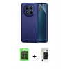 MARSİLYAN™- Redmi Note 15 Pro 5G Kılıf Nova Işık - Siyah 3D Antistatik Hayalet Cam Ekran Koruyucu + Raze Metal Kamera Lens - SH