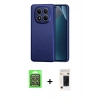 MARSİLYAN™- Redmi Note 15 Pro 5G Kılıf Nova Işık - Siyah 3D Antistatik Hayalet Cam Ekran Koruyucu + Raze Metal Kamera Lens - GS