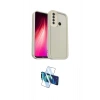 MARSİLYAN™- Redmi Note 8 Kılıf Yankı Yansıma Özel Seri - Siyah 3D Antistatik Seramik Nano Ekran Koruyucu