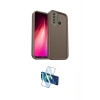 MARSİLYAN™- Redmi Note 8 Kılıf Yankı Yansıma Özel Seri - Siyah 3D Antistatik Seramik Nano Ekran Koruyucu
