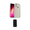 MARSİLYAN™- Redmi Note 8 Kılıf Yankı Yansıma Özel Seri - Siyah 6D Antistatik Mat Seramik Hayalet Nano Ekran Koruyucu