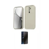MARSİLYAN™- Redmi Note 8 Pro Kılıf Yankı Yansıma Özel Seri - Siyah 3D Antistatik Hayalet Cam Ekran Koruyucu