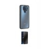 MARSİLYAN™- Redmi Note 9 Kılıf Eksen Doku Prime - Siyah 3D Antistatik Hayalet Cam Ekran Koruyucu