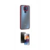 MARSİLYAN™- Redmi Note 9 Kılıf Eksen Doku Prime - Siyah 3D Antistatik Mat Seramik Nano Ekran Koruyucu