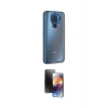 MARSİLYAN™- Redmi Note 9 Kılıf Eksen Doku Prime - Siyah 3D Antistatik Mat Seramik Nano Ekran Koruyucu