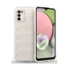 MARSİLYAN™- Samsung Galaxy A03s Kılıf Optimum Silikon - Krem
