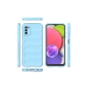 MARSİLYAN™- Samsung Galaxy A03s Kılıf Optimum Silikon - Sky Blue