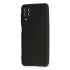 MARSİLYAN™- Samsung Galaxy A22 Kılıf First Silikon - Siyah