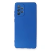 MARSİLYAN™- Samsung Galaxy A72 Kılıf First Silikon - Mavi
