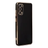 MARSİLYAN™- Samsung Galaxy S20 Kılıf Volet Silikon - Siyah