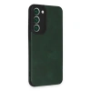 MARSİLYAN™- Samsung Galaxy S23 Plus Kılıf Loop Deri Silikon - Yeşil