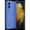 MARSİLYAN™- Samsung Galaxy S25 Edge First Silikon - Mavi