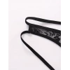 MARSiLYAN-  Seksi Dantelli Arkası Açık Seksi Siyah Erkek Külot TG274626