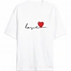 MARSiLYAN- Sevgililer Günü İçin Özel Tasarım Love Baskılı Tshirt