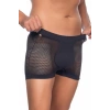 MARSiLYAN- Siyah Mı Emay 2106 Fileli Soft Erkek Boxer