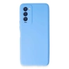 MARSİLYAN™- Tecno Camon 18 Kılıf First Silikon - Mavi