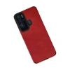 MARSİLYAN™- Tecno Pova Neo Kılıf Loop Deri Silikon - Kırmızı