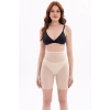 MARSiLYAN-  Ten MI EMAY 2705 Lazer Tül Toparlayıcı Paçalı Boxer Hayalet Korse