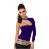 MARSİLYAN™-  TP101432 Pul Payet Aksesuarlı Bluz