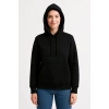 MARSiLYAN- Üç İplik Kapüşonlu Kanguru Çepli SweatShirt Hoodie - Siyah